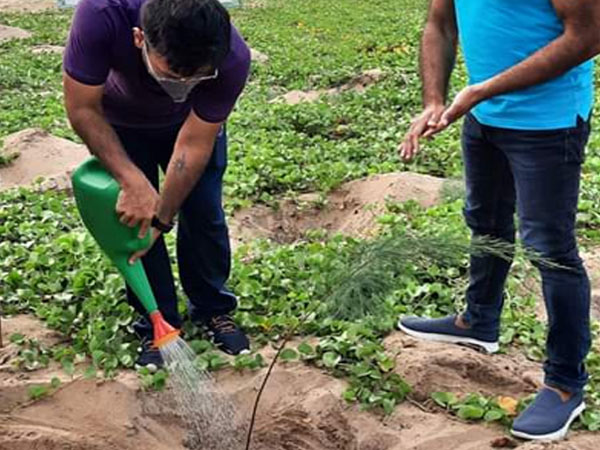 We are proud to start a campaign to plant 500 trees