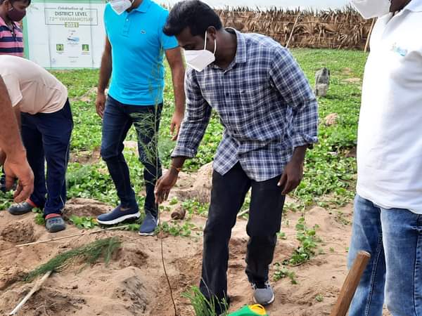 We are proud to start a campaign to plant 500 trees
